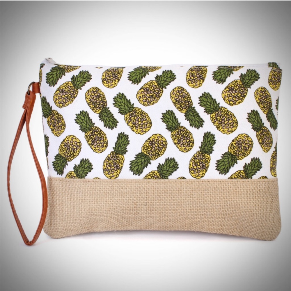 Pineapple Clutch/Wristlet